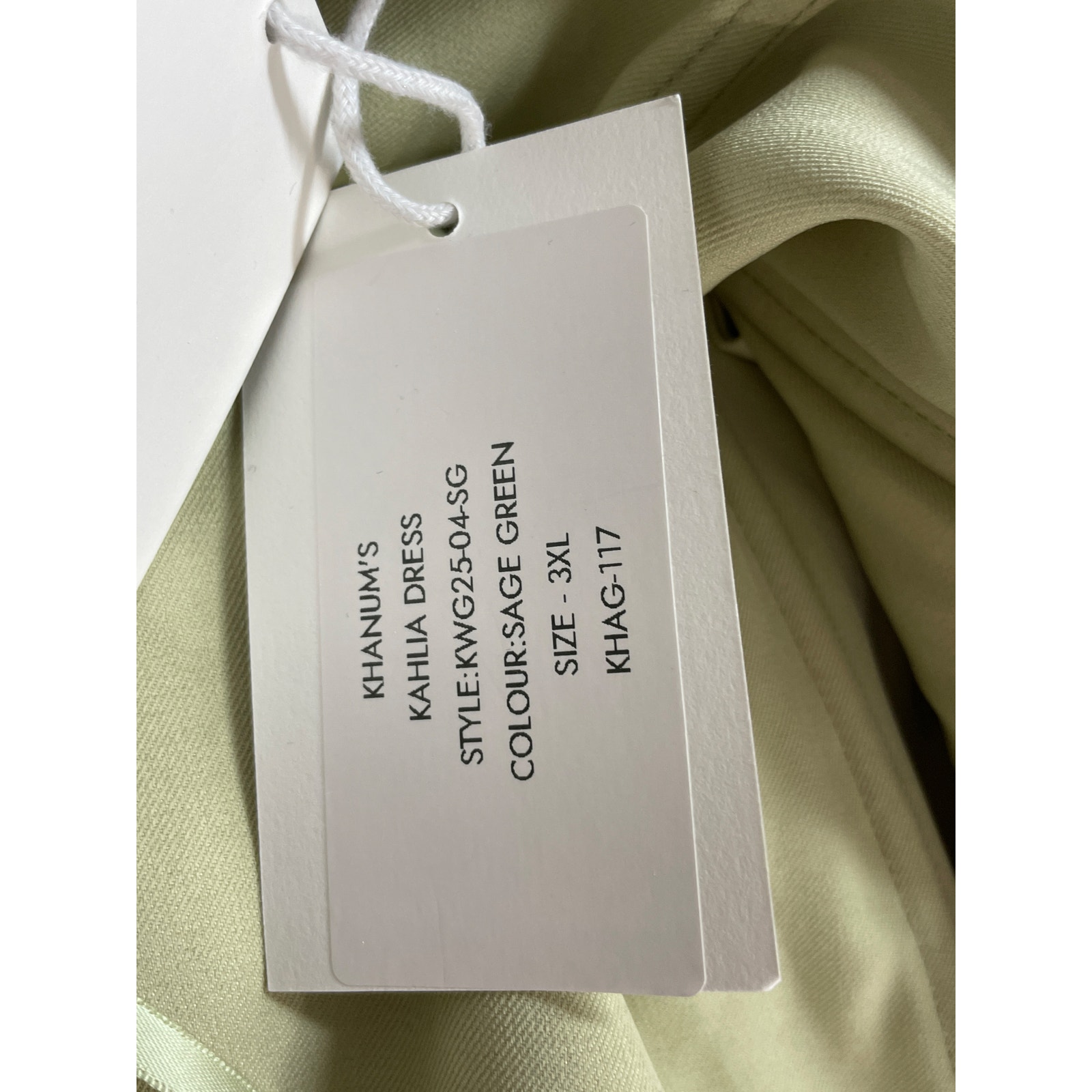 New Khanum's Kahlia Draped Sleeveless Tube Bandeau Scarf Maxi Bodycon Dress 3xl — image 7 of 7